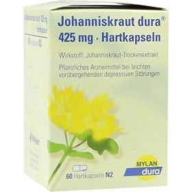 Johanniskraut dura 425mg Hartkapseln, 60 ST – PZN 6729104 из Германии