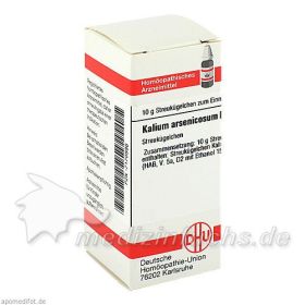 KALIUM ARSENICOSUM D 6, 10 G – PZN 7170886 из Германии