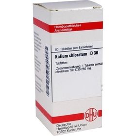 KALIUM CHLORAT D30, 80 ST – PZN 7171199 из Германии