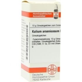KALIUM ARSENICOS D30, 10 G – PZN 7247956 из Германии