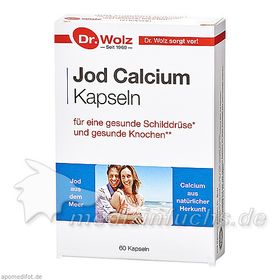 JOD CALCIUM KAPSELN DR WOLZ Zellulosekapsel, 60 ST – PZN 7373394 из Германии