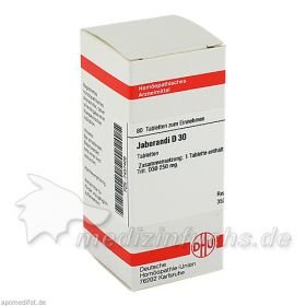 JABORANDI D30, 80 ST – PZN 7457406 из Германии