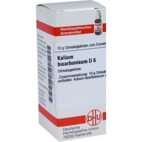 KALIUM BICARBONICUM D 6, 10 G – PZN 7457501 из Германии