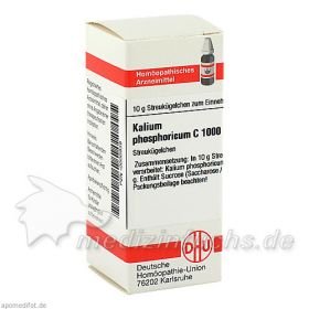 KALIUM PHOSPHORICUM C1000, 10 G – PZN 939 из Германии