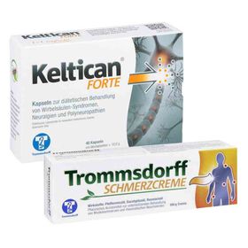 Keltican forte + Trommsdorff Schmerzcreme (1 stk) – PZN 8100288 из Германии