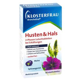 Klosterfrau Broncholind Husten&hals 2-phas.lut.t. (20 stk) – PZN 10390019 из Германии