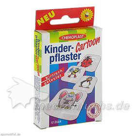 Kinderpflaster Cartoon, 10 ST – PZN 1114958 из Германии