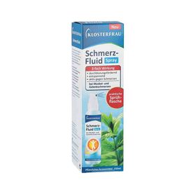 Klosterfrau Schmerz-fluid in einer Sprühflasche (150 ml) – PZN 11313340 из Германии