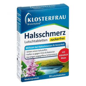 Klosterfrau Broncholind Halsschmerz Lutschtabletten zf. (24 stk) – PZN 12147725 из Германии