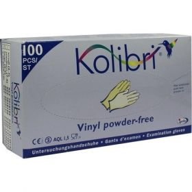 Kolibri Untersuchungshandschuh Vinyl ungepudert L, 100 ST – PZN 1414933 из Германии