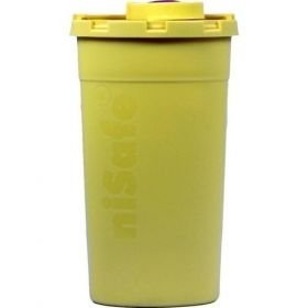 Kanüleneimer für unterwegs 0.2 Liter gelb, 1 ST – PZN 1603172 из Германии