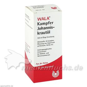 KAMPFER-JOHANNISKRAUT-OEL, 100 ML – PZN 1753724 из Германии