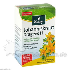 KNEIPP Johanniskraut Dragees H, 240 ST – PZN 2231672 из Германии