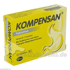 KOMPENSAN, 20 ST – PZN 2416609 из Германии