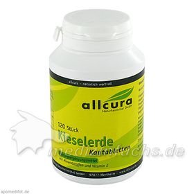 Kieselerde Kautabletten, 120 ST – PZN 2519657 из Германии