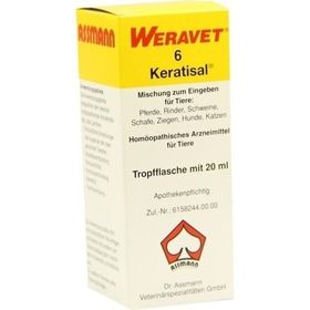 KERATISAL 6 Tropfen vet., 20 ML – PZN 2538465 из Германии