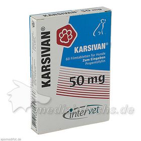 KARSIVAN 50 Filmtabletten f.Hunde, 60 ST – PZN 3069995 из Германии