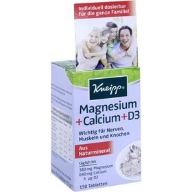 KNEIPP MAGNESIUM+CALCIUM, 150 ST – PZN 3311551 из Германии