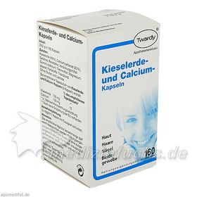 KIESELERDE U CALCIUM KAPS, 160 ST – PZN 3410709 из Германии