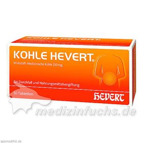 KOHLE HEVERT, 50 ST – PZN 3477381 из Германии