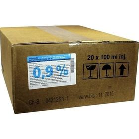 KOCHSALZ 0.9% ISOTON z.Injektion, 20X100 ML – PZN 3563301 из Германии