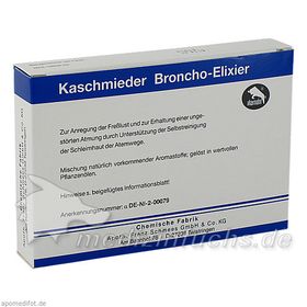 Kaschmieder Broncho-Elixier VET, 6X18 ML – PZN 4073042 из Германии