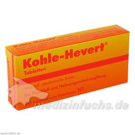 KOHLE HEVERT, 20 ST – PZN 4490231 из Германии