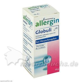 Klosterfrau Allergin Globuli, 10 G – PZN 4629775 из Германии