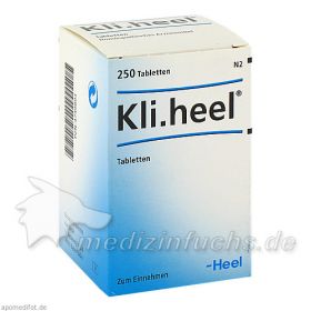 Kli.heel, 250 ST – PZN 4749893 из Германии