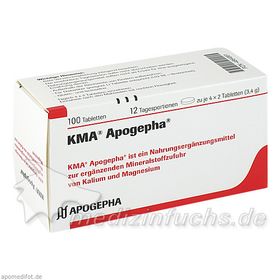 KMA Apogepha, 100 ST – PZN 4864861 из Германии