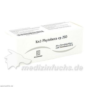 Kn3 Phytolacca cp JSO, 20 G – PZN 4943572 из Германии