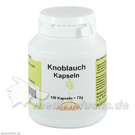 Knoblauch Kapseln, 120 ST – PZN 5856295 из Германии