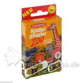 Kinderpflaster Zoo 2 Grössen, 10 ST – PZN 610709 из Германии
