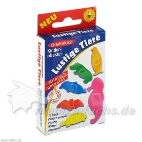 Kinderpflaster lustige Tiere, 10 ST – PZN 611100 из Германии