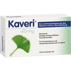 KAVERI 40 mg Filmtabletten, 120 ST – PZN 6718193 из Германии