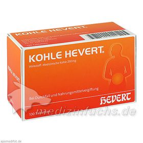 Kohle Hevert, 100 ST – PZN 6968642 из Германии