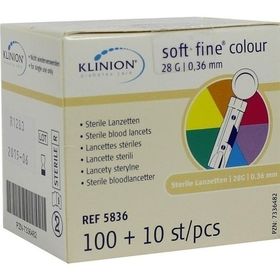 Klinion soft fine colour 28G, 110 ST – PZN 7336482 из Германии