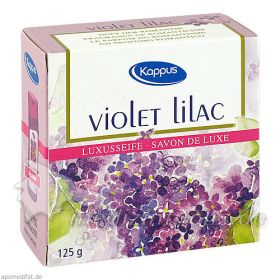 KAPPUS violet lilac Luxusseife, 125 G – PZN 7388846 из Германии