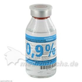 KOCHSALZ 0.9% DELTAMEDICA GLAS, 1X100 ML – PZN 7462979 из Германии