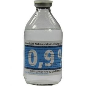 Kochsalzlösung 0.9% Glas, 5X250 ML – PZN 765151 из Германии