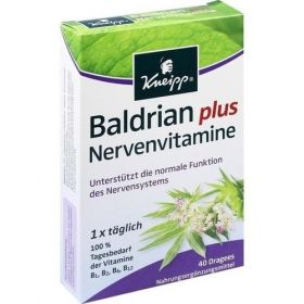 Kneipp Baldrian plus Nervenvitamine, 40 ST – PZN 7798751 из Германии