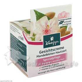 Kneipp Gesichtscreme Mandelblüten Hautzart, 50 ML – PZN 836164 из Германии