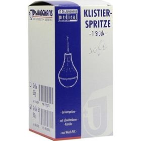 Klistierspritze 90g Gr.3 birnenf. aus Weich-PVC, 1 ST – PZN 8528396 из Германии