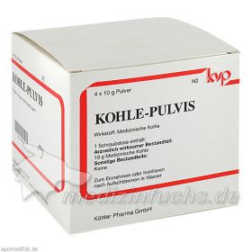 KOHLE-PULVIS, 4X10 G – PZN 8625478 из Германии