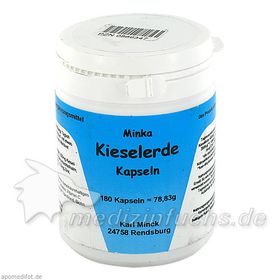 Kieselerde Kapseln, 180 ST – PZN 869347 из Германии