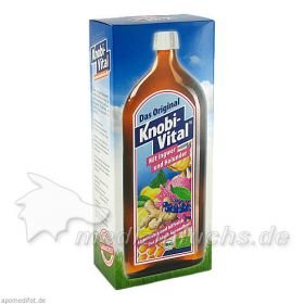KnobiVital mit Ingwer und Holunder Bio, 960 ML – PZN 8801001 из Германии