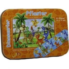 KINDERPFLASTER DINOSAURIER - DOSE, 20 ST – PZN 9077990 из Германии