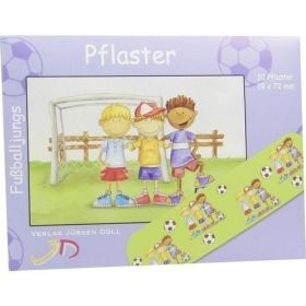KINDERPFLASTER FUSSBALLJUNGS - BRIEFCHEN, 10 ST – PZN 9078104 из Германии