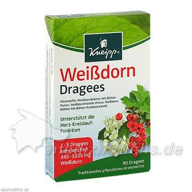 Kneipp Weißdorn Dragees, 90 ST – PZN 9929909 из Германии