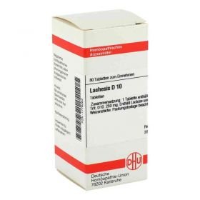 Lachesis D 10 Tabletten (80 stk) – PZN 1776263 из Германии
